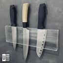 Acrylic Wall-Mounted Knife Rack view 2