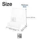 Acrylic Bookshelf Display Stand view 3