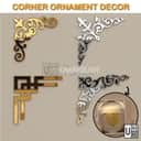 3D Acrylic Mirror Corner Decor view 2