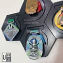 Hexagon Medal Display Holder view 3