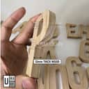 Solid Pine Wood Letters & Numbers view 3