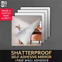 Self-Adhesive Acrylic Wall Mirror view 2
