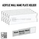 Acrylic Door Name Plate Holder (Slide-In) view 3