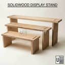 Rubber Wood Display Riser & Monitor Stand view 2