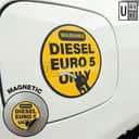Fuel Type Magnet Sticker view 2