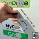 Magnetic E-Hailing Car Sticker (Outdoor Grade) view 3