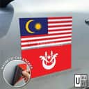 Magnetic Car Flag (Malaysia / State) view 2