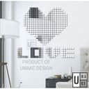 Mini Square Acrylic Mirror Tiles (10pcs) view 3