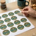 Non-Laminated UV Print Sticker view 2
