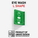 Eye Wash Projecting Sign | L-Shape / V-Shape Acrylic Safe Condition Signage view 3