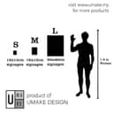 Sharp Object Caution Sign (Awas Benda Tajam) | Keep Hands Away Hazard Signage — 1.5mm PVC HIPS view 3