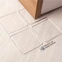 Transparent Furniture Pads | Anti-Slip Shockproof Floor Protectors (Reusable, Washable) view 2