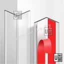 Acrylic Wall Corner Protector | Anti-Collision Guard Strip (3mm Clear / Black / White) view 2
