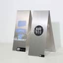 Customized Stainless Steel A-Frame Sign | Floor-Standing A-Type Display Board (304 Grade) view 3