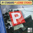 P & L License Sticker for Car & Motor | JPJ-Approved Size (Pelekat P / L License Kereta & Motor) view 2