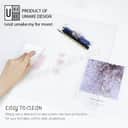 Transparent PVC Desk Mat | Large Mouse Pad Keyboard Surface Protector (2mm Clear, Alas Meja) view 3