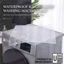 Multi-Purpose Transparent Dust Cover Mat | Waterproof Sunproof Protector for Fridge, Washing Machine & Microwave view 2