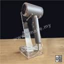 Acrylic Hair Dryer Display Stand | Vanity & Salon Holder (Tempat Paparan Pengering Rambut) view 2