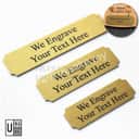 Engraved Stainless Steel Label view 2