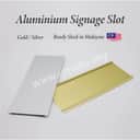 Acrylic Table Standing Signage with Wood Base view 2