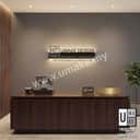 Custom LED Metal Business Signboard | Backlit Personalised Logo Sign view 3