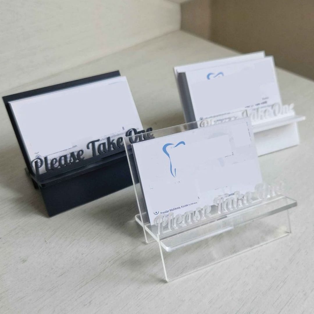 Acrylic Business Card Holder