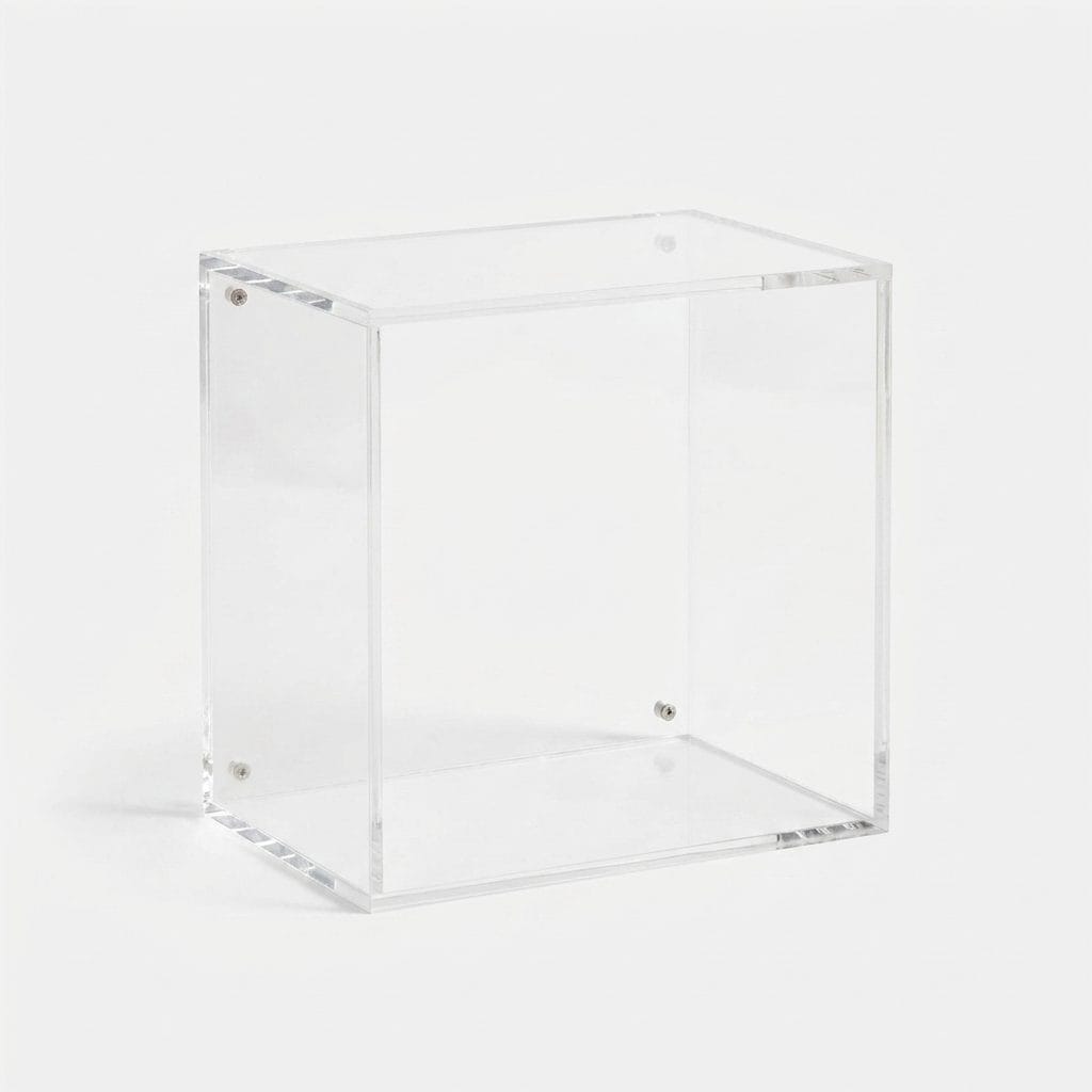 Acrylic Cube Wall Shelf