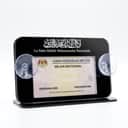Islamic Acrylic Road Tax Holder view 1