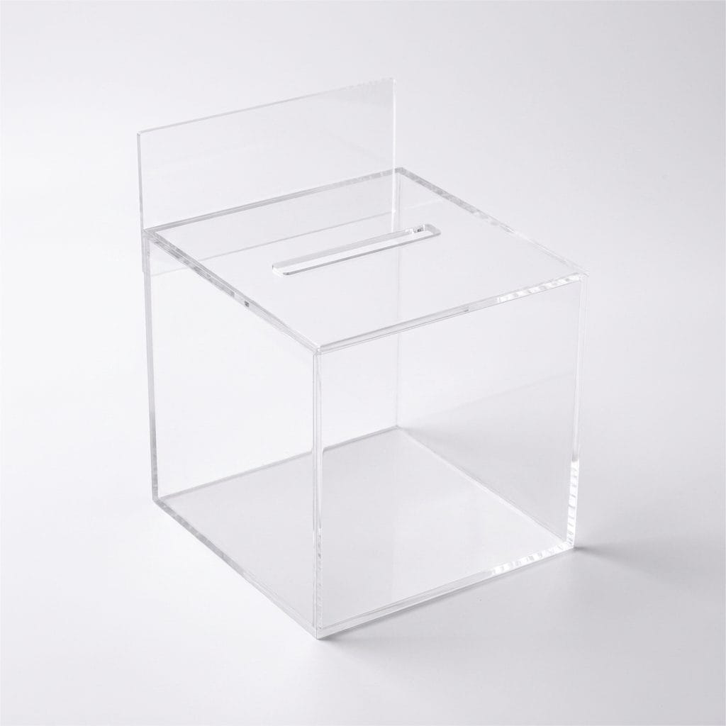 Acrylic Donation / Tip Box (DIY)