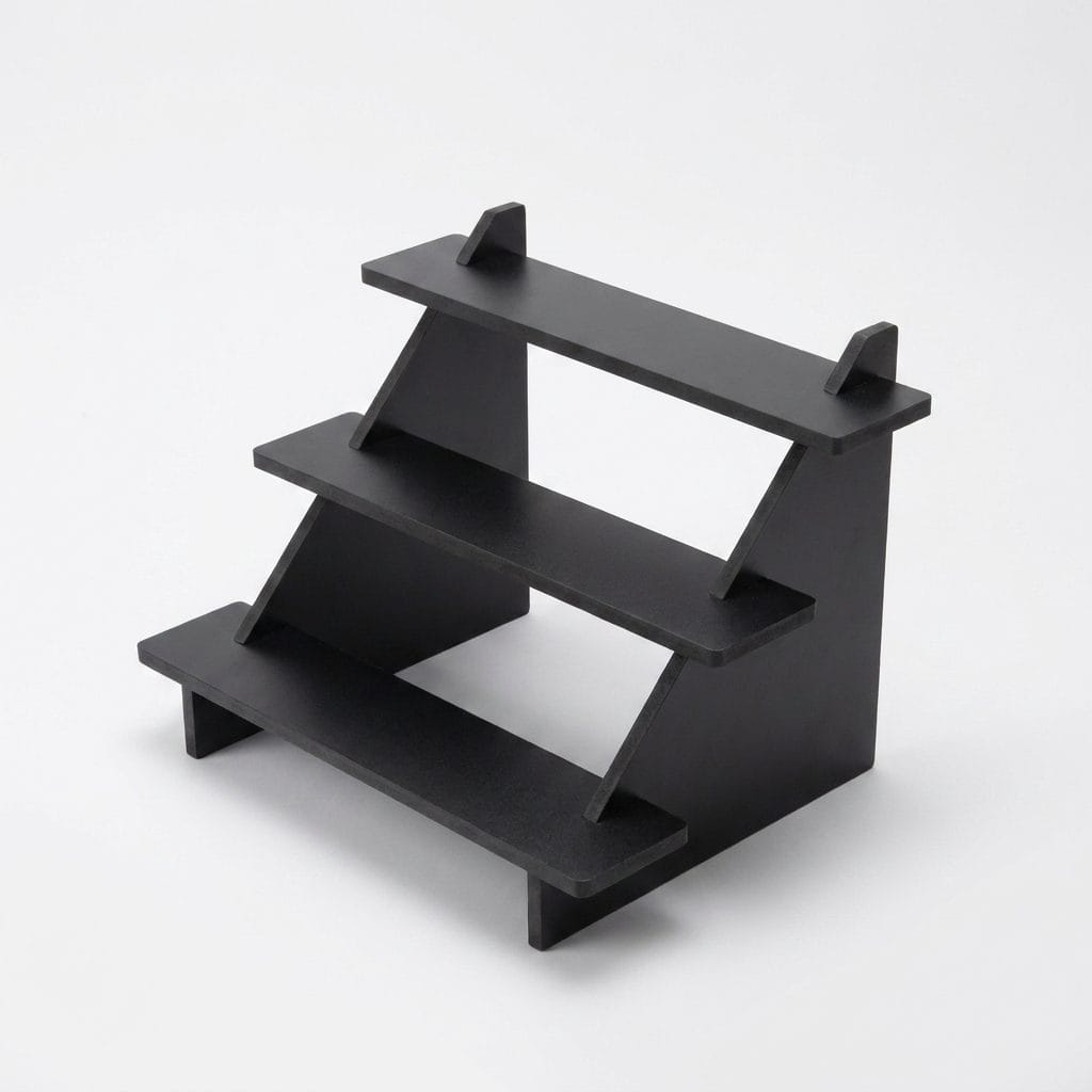 PVC Staircase Display Stand (2-5 Tiers)