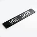 3D Crystal Car Number Plate | Nombor Plat Kereta Kristal Timbul Custom (No Flat Acrylic) view 1