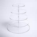 4-Tier Acrylic Round Cake Stand view 1