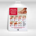 Hand Washing 7 Steps Sign view 1
