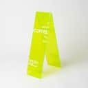 A-Frame Acrylic Sign view 1