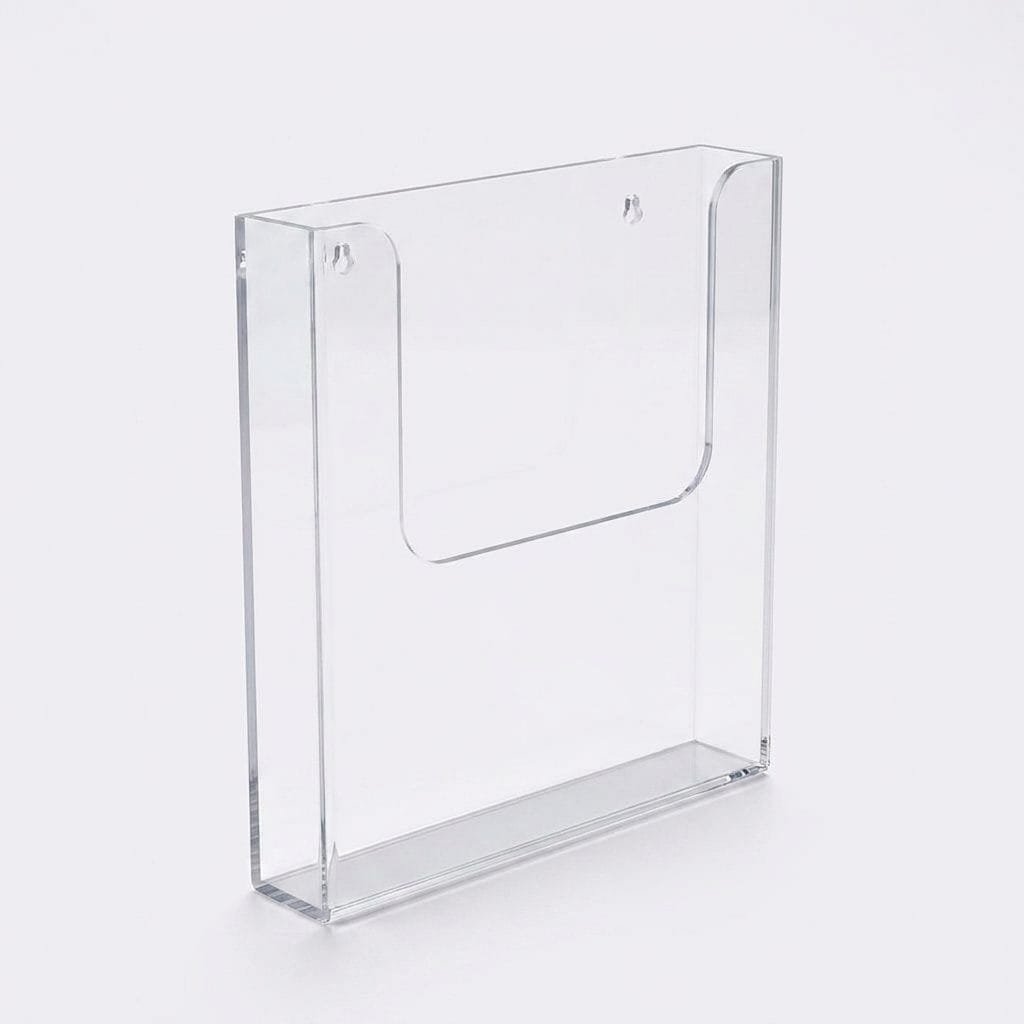Acrylic Wall Mounted Brochure Holder