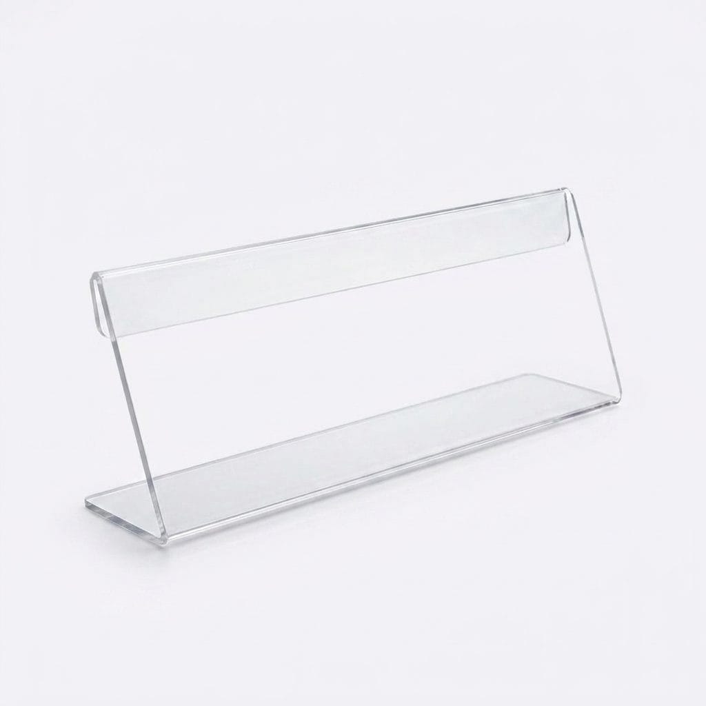 Acrylic Counter Signage Custom (counter / table signage)