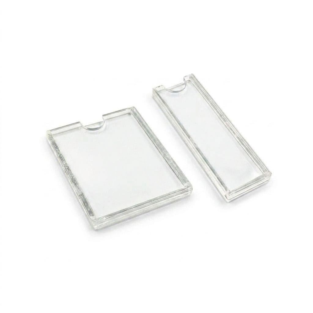 Acrylic Customisable Passport holder & Name Holder