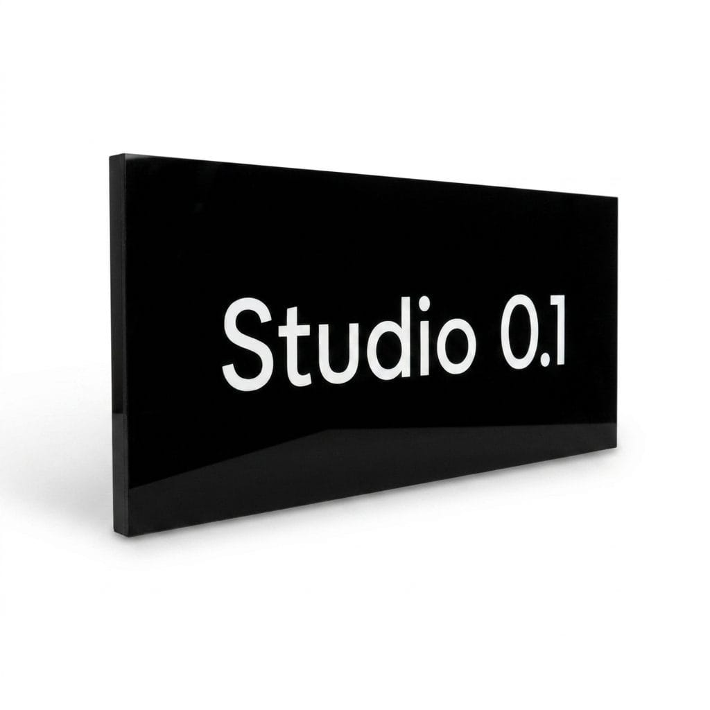 Acrylic Door Signage