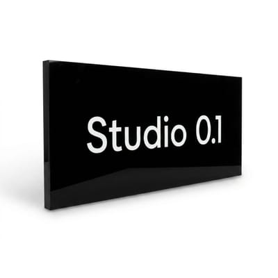 Acrylic Door Signage