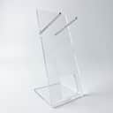 Acrylic Hair Dryer Display Stand | Vanity & Salon Holder (Tempat Paparan Pengering Rambut) view 1
