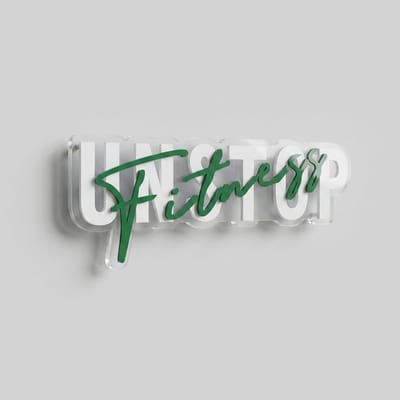 Acrylic Letters with Stud Mount Custom (3D Floating)