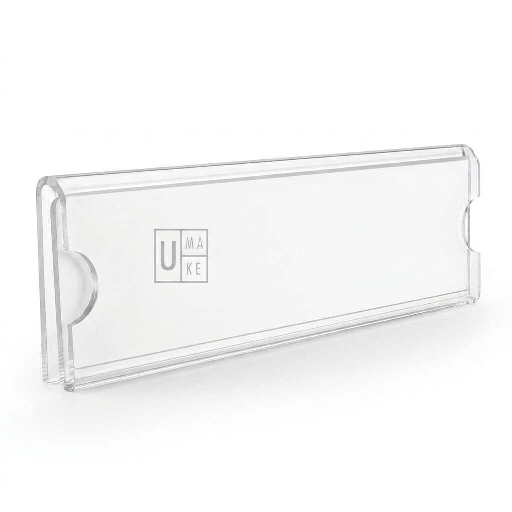 Acrylic Door Name Plate Holder (Slide-In)