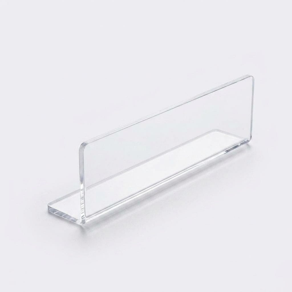 Acrylic Cabinet Shelf Divider