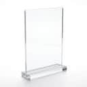 Acrylic Paper Display Stand Counter - T shape display (A3,A4,A5,A6 or Custom Size) view 1