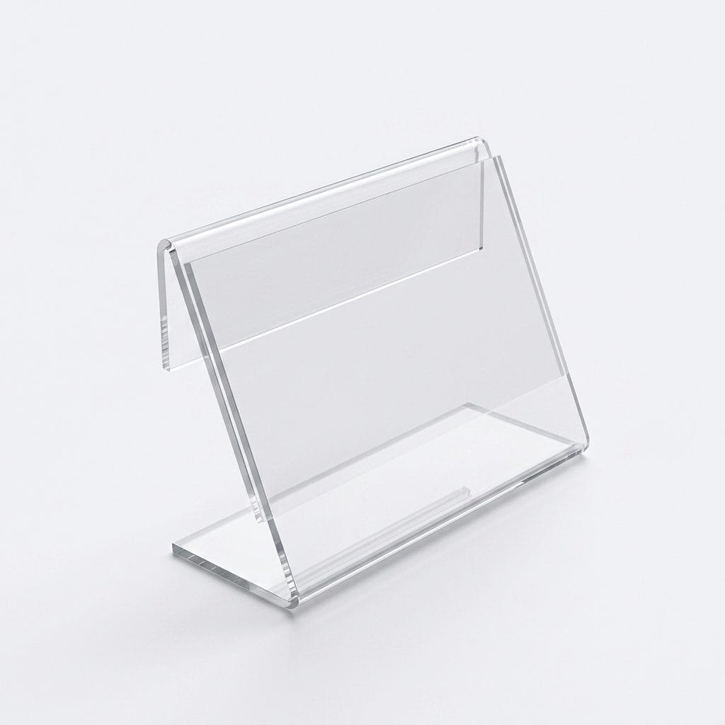 Acrylic Pricetag or Label Custom Size