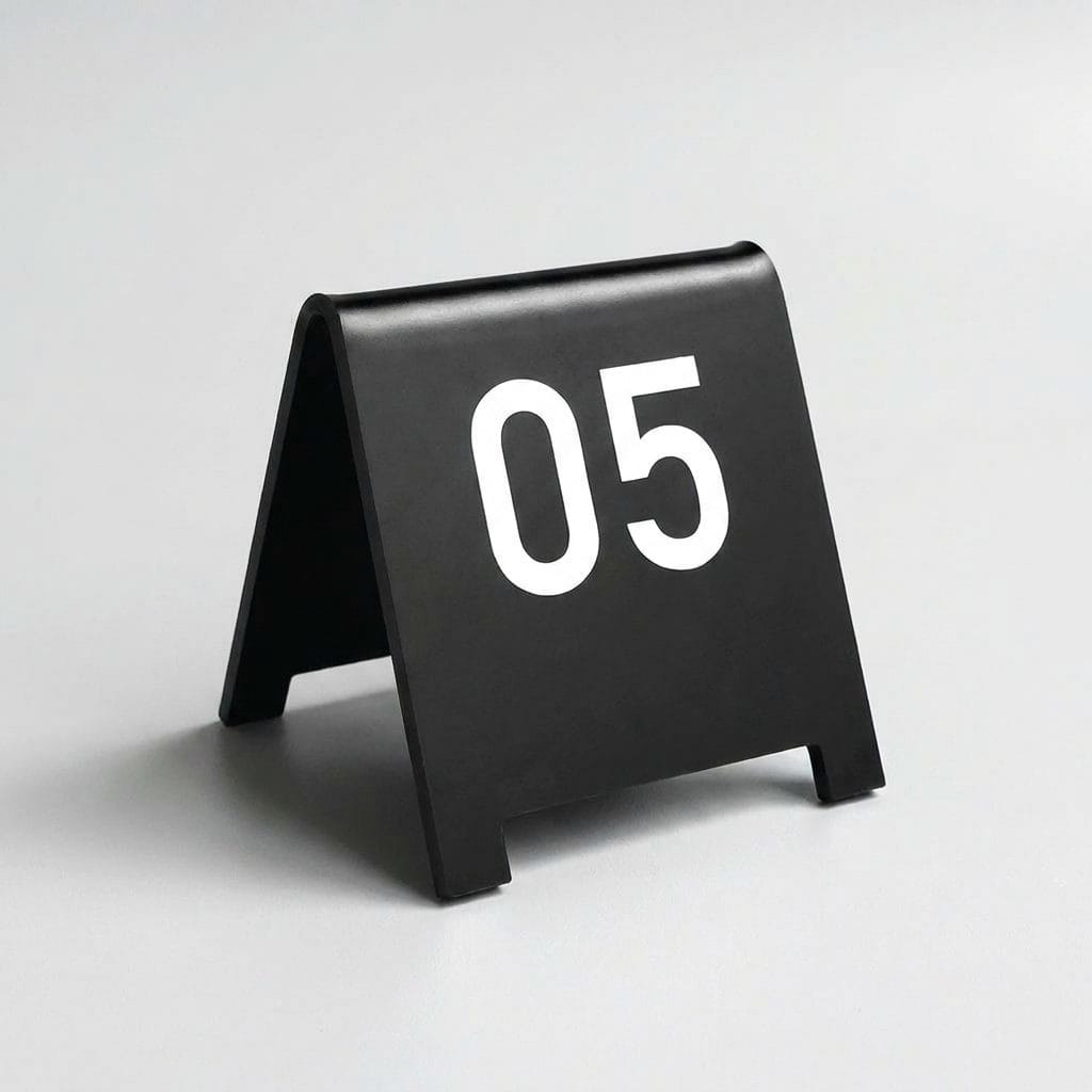 Acrylic Custom Table Number