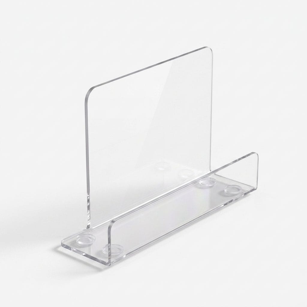 Acrylic Shelf Divider | Supermarket Retail Shelf Separator Baffle (3mm Grade A)