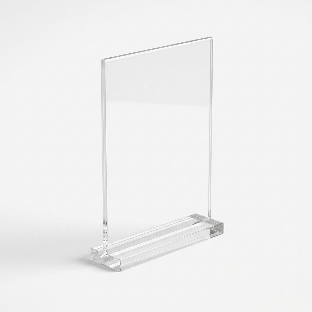 Acrylic T-Shape Display Stand