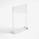Acrylic T-Shape Display Stand view 1