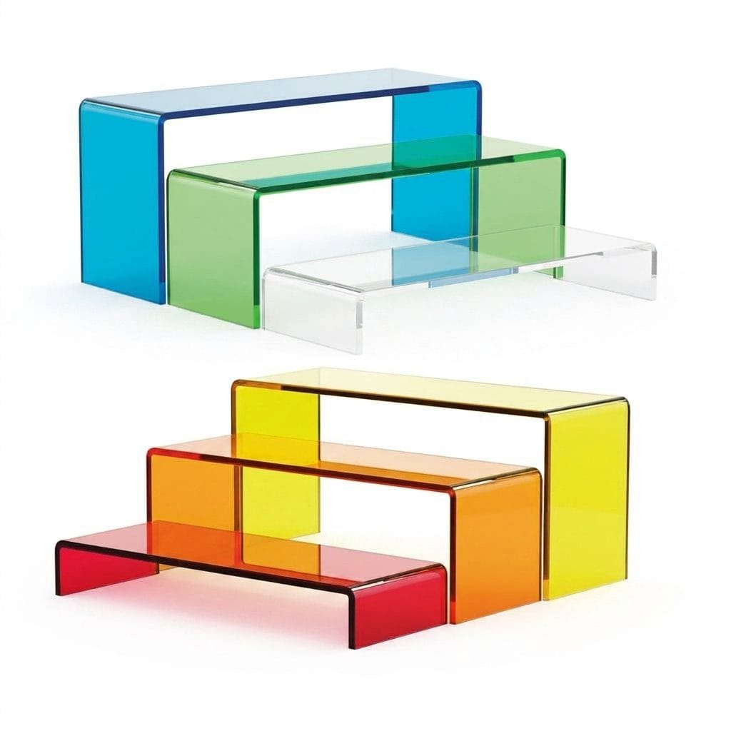 Acrylic U-Shape Display Stand — Custom Size